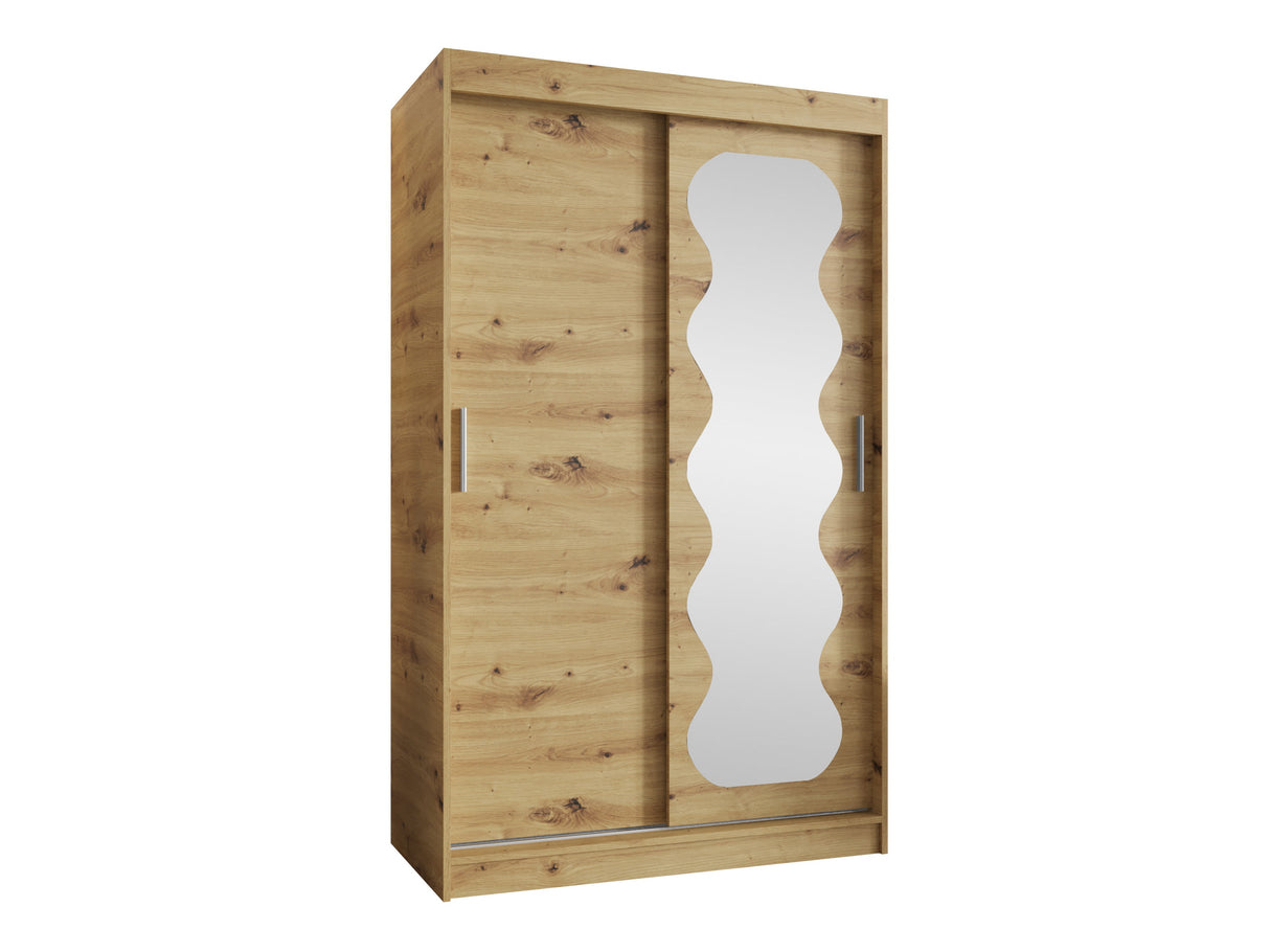 Gardróbszekrény Szafa SPOTI, Szín: Artisan tölgy, Fiókok: Igen, Szélesség: 120 cm