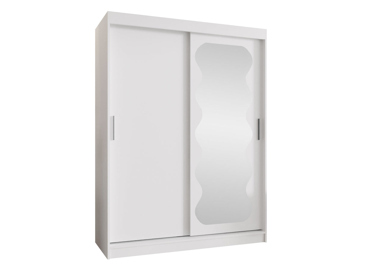 Gardróbszekrény Szafa SPOTI, Szín: Fehér, Fiókok: Nem, Szélesség: 150 cm