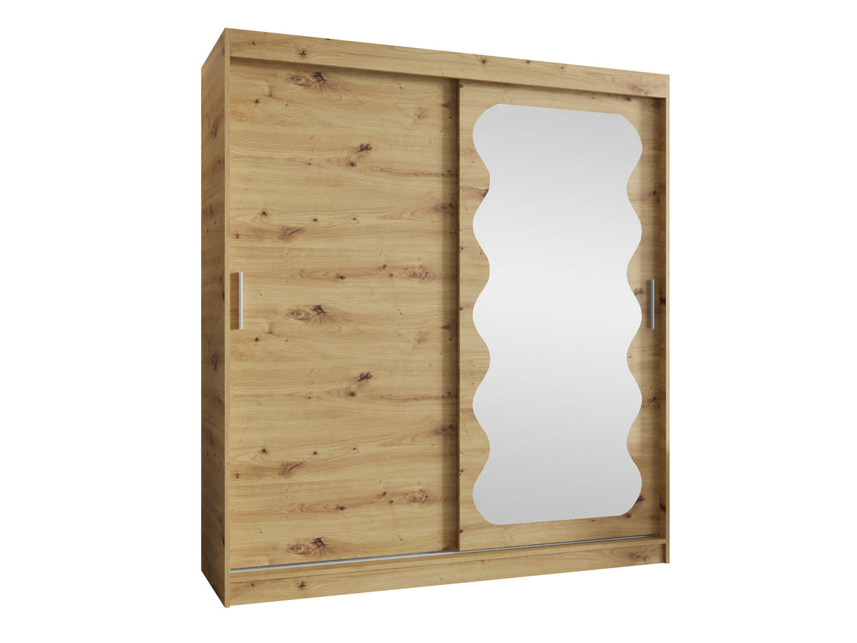 Gardróbszekrény Szafa SPOTI, Szín: Artisan tölgy, Fiókok: Igen, Szélesség: 180 cm