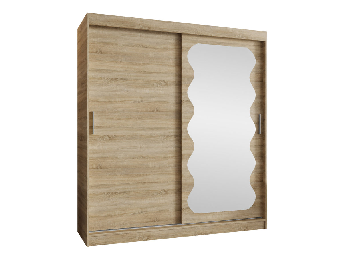 Gardróbszekrény Szafa SPOTI, Szín: Sonoma tölgy, Fiókok: Igen, Szélesség: 180 cm