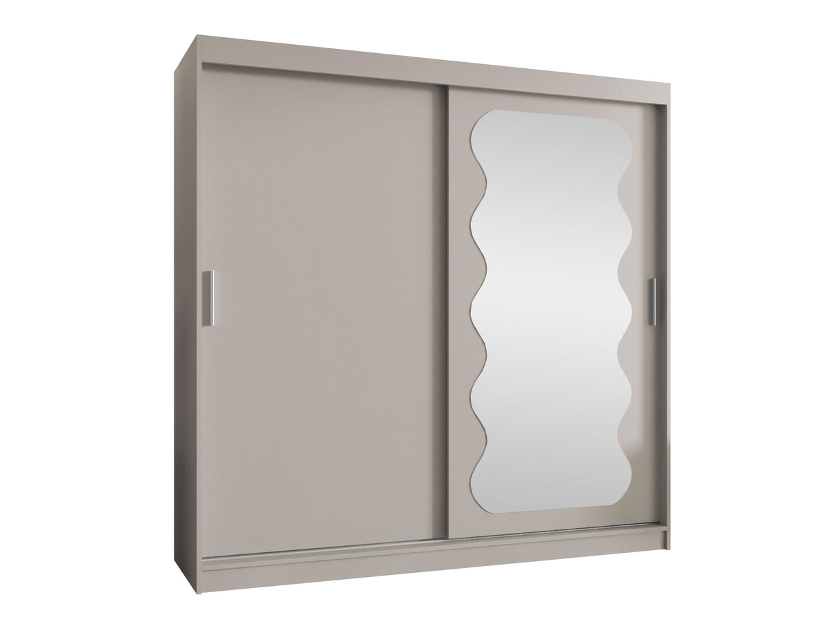 Gardróbszekrény Szafa SPOTI, Szín: Kasmír, Fiókok: Igen, Szélesség: 200 cm