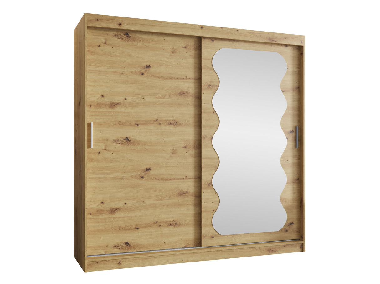 Gardróbszekrény Szafa SPOTI, Szín: Artisan tölgy, Fiókok: Nem, Szélesség: 200 cm