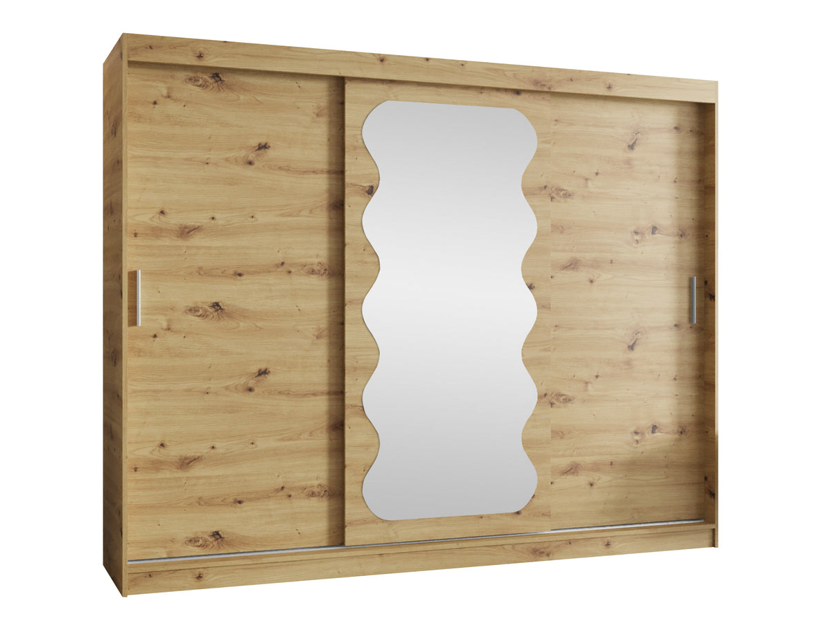 Gardróbszekrény Szafa SPOTI, Szín: Artisan tölgy, Fiókok: Nem, Szélesség: 250 cm