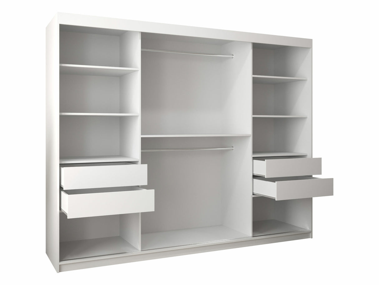 Gardróbszekrény Szafa SPOTI, Szín: Artisan tölgy, Fiókok: Igen, Szélesség: 250 cm