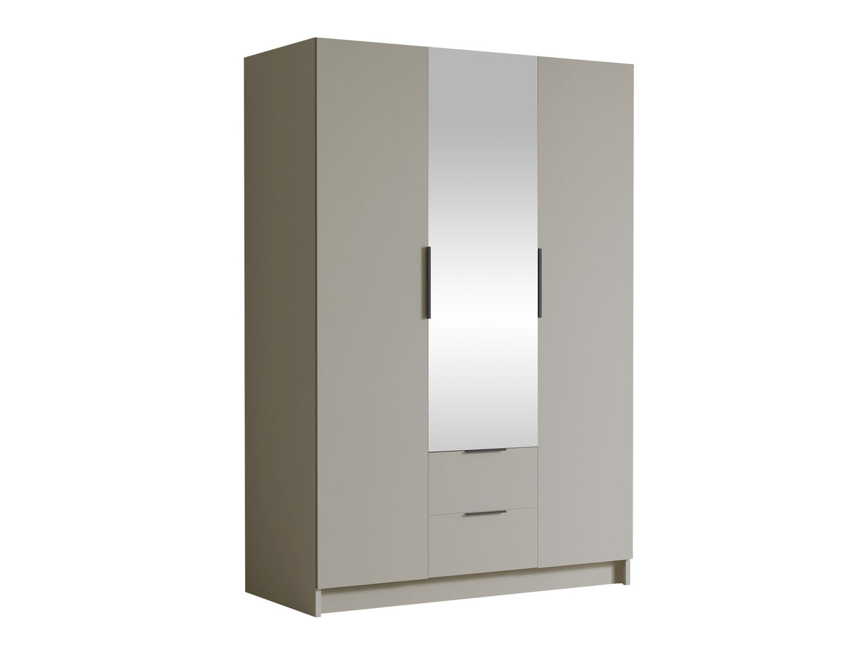 Gardróbszekrény Szafa CALWI II 150, Szín: Kasmír, Fogantyú színe: Fekete