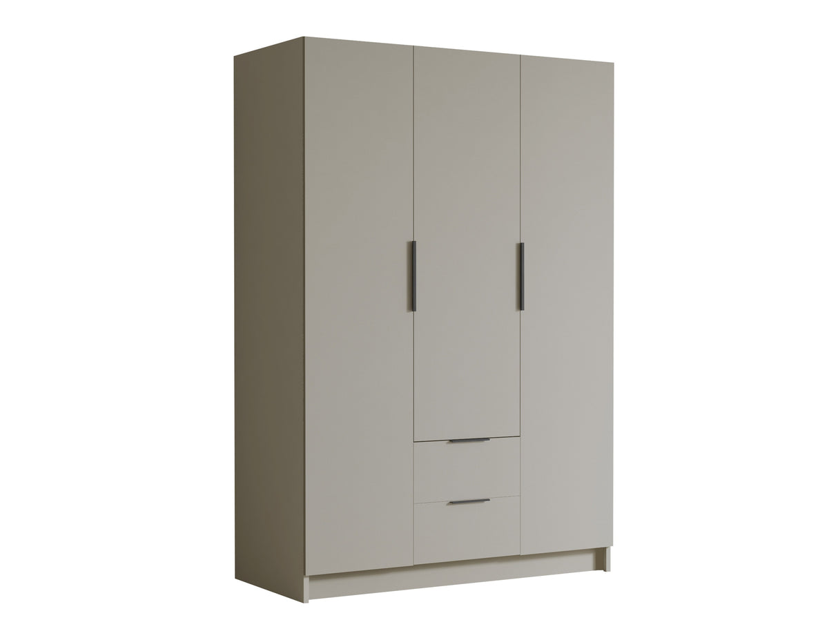 Gardróbszekrény Szafa CALWI I 150, Szín: Kasmír, Fogantyú színe: Fekete