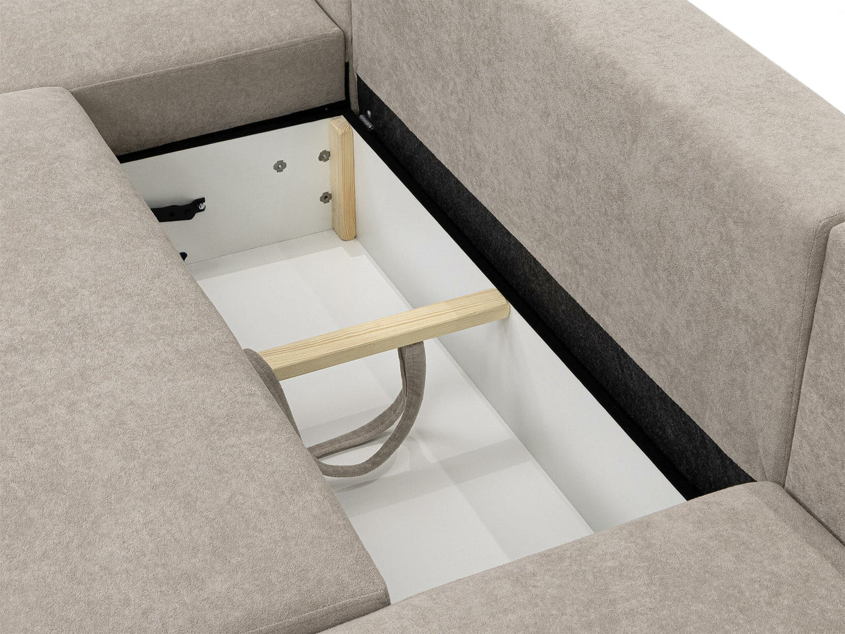 Sarokkanapé Narożnik FUEGO U, Szín: Velo 623