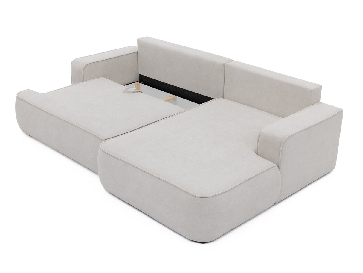 Sarokkanapé Narożnik MONO, Szín: Velo 623, Változatok: Jobbos