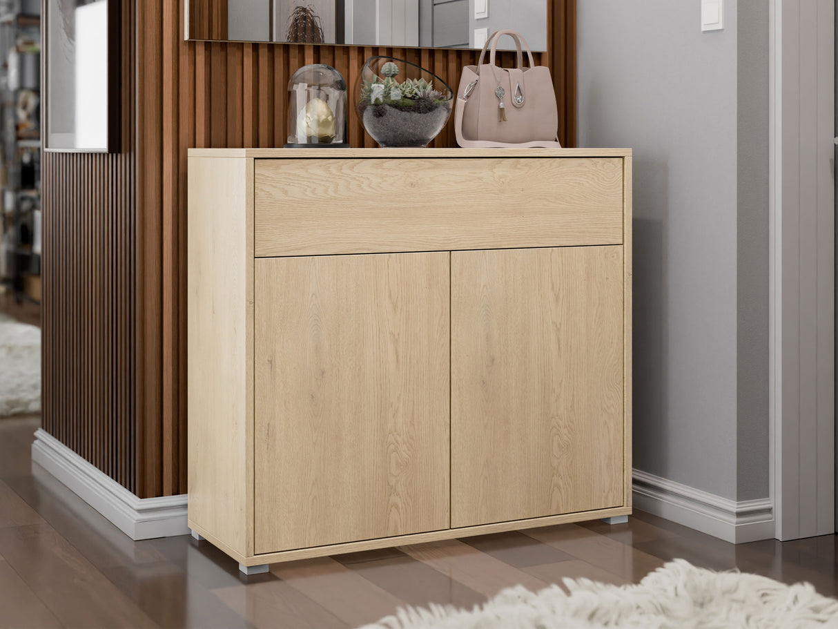 Komód Komoda GESITA 2D1SZ, Szín: Tölgy