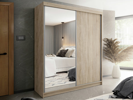 Gardróbszekrény Top 200 III (Sahara 200 III), Szín: Sonoma tölgy, Led világítás: Nem 4222870