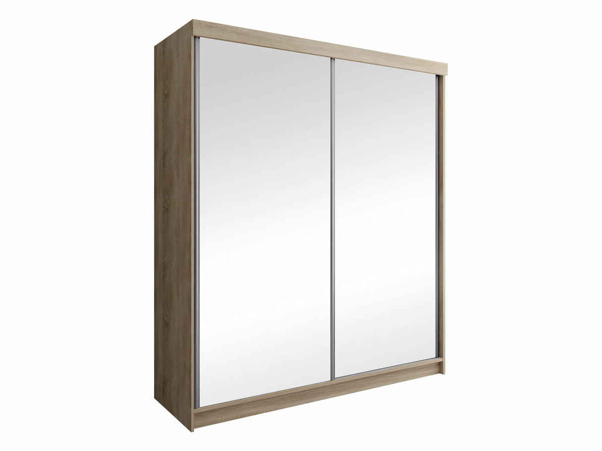 Gardróbszekrény Top 200 II (Sahara 200 II), Szín: Sonoma tölgy, Led világítás: Ez kék 4223110