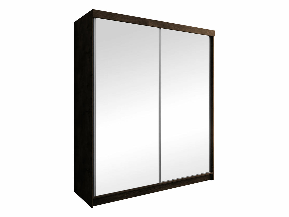 Gardróbszekrény Top 200 II (Sahara 200 II), Szín: Sötét kőris, Led világítás: Nem 4223123