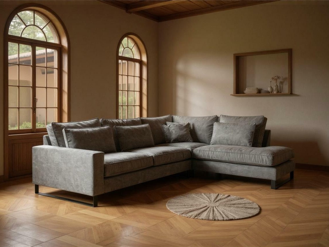 Sarokkanapé CORBLACK, Szín: Kronos 22, Változatok: Jobbos 4225977