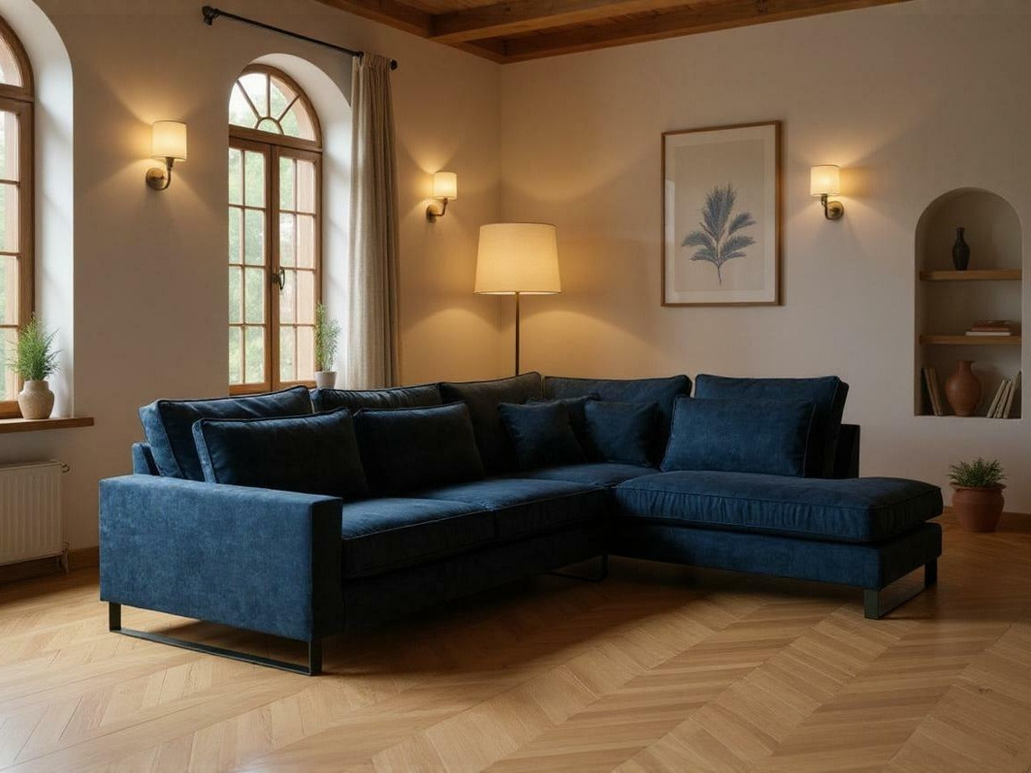 Sarokkanapé CORBLACK, Szín: Kronos 09, Változatok: Jobbos 4225982