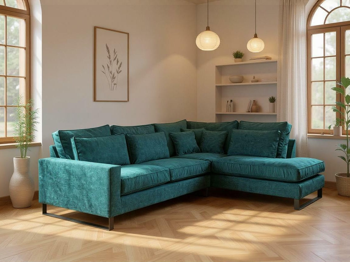 Sarokkanapé CORBLACK, Szín: Kronos 19, Változatok: Jobbos 4225984