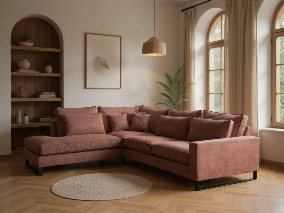 Sarokkanapé CORBLACK, Szín: Kronos 29, Változatok: Balos 4225986