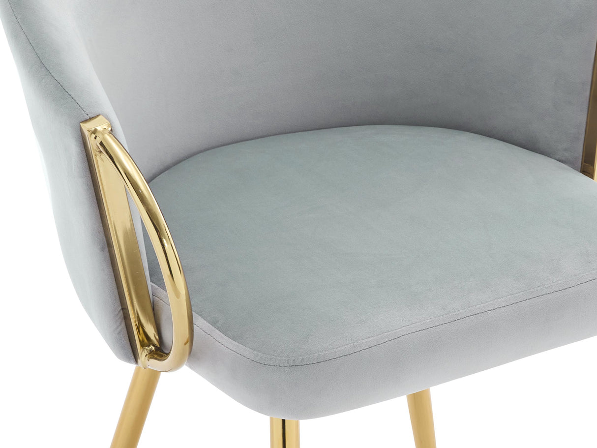 Szék Krzesło MUZ/DC/1171 (2szt), Szín: Szürke