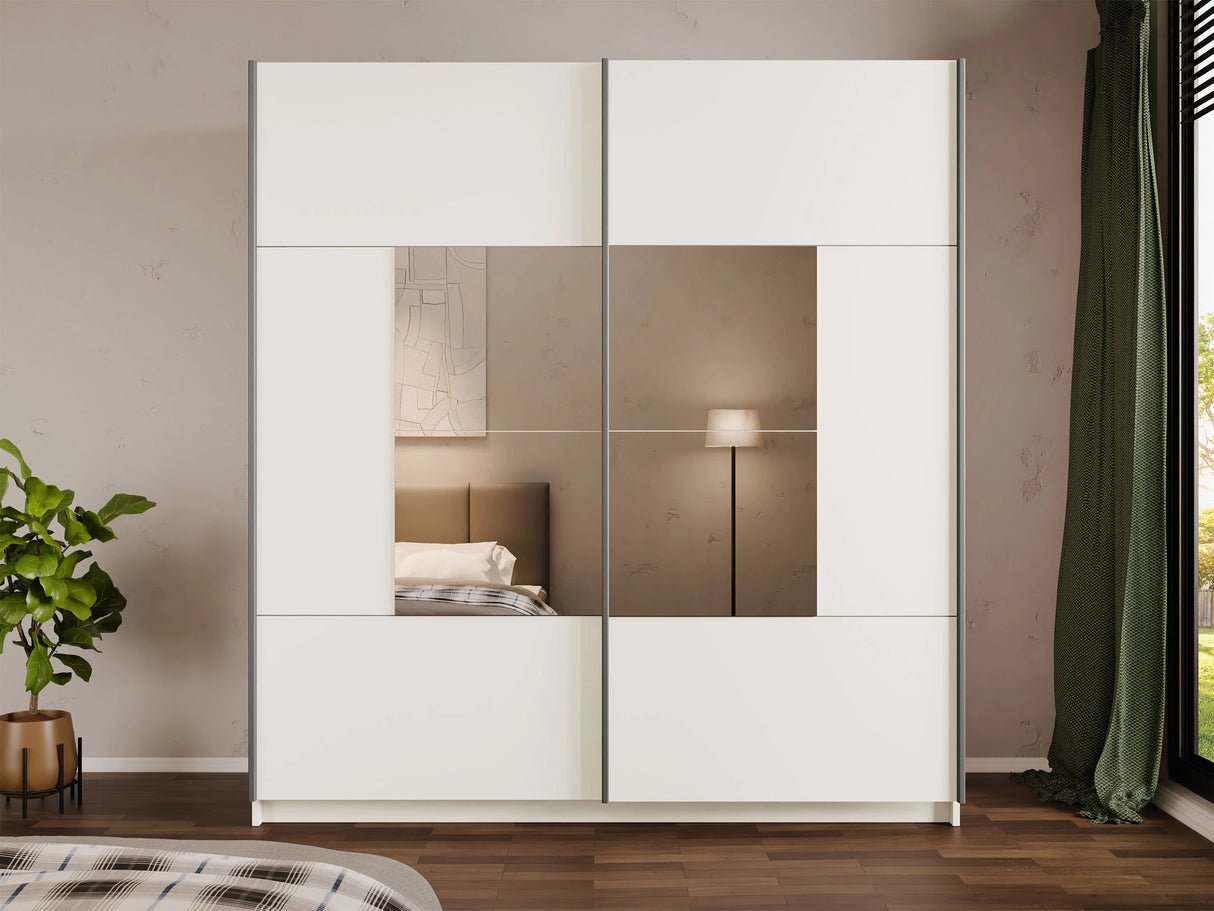 Gardróbszekrény BOSTON 203, Szín: Kasmír