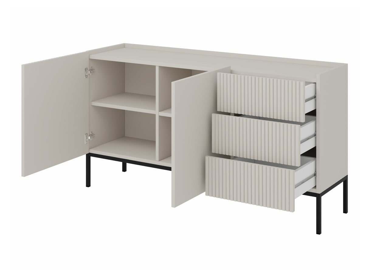 Komód Komoda COMO 150 2D3SZ Kaszmir/Kaszmir Ryfle 5903211453472 (Kasmír)