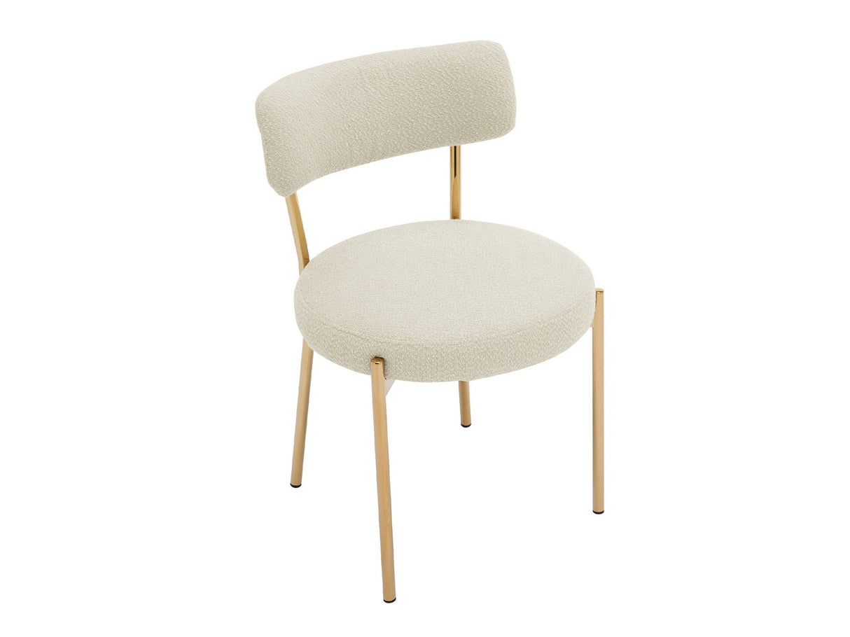 Szék Krzesło MUZ/DC/1176/GL (2szt) Krem-AT02 5903211416170 (Krém)