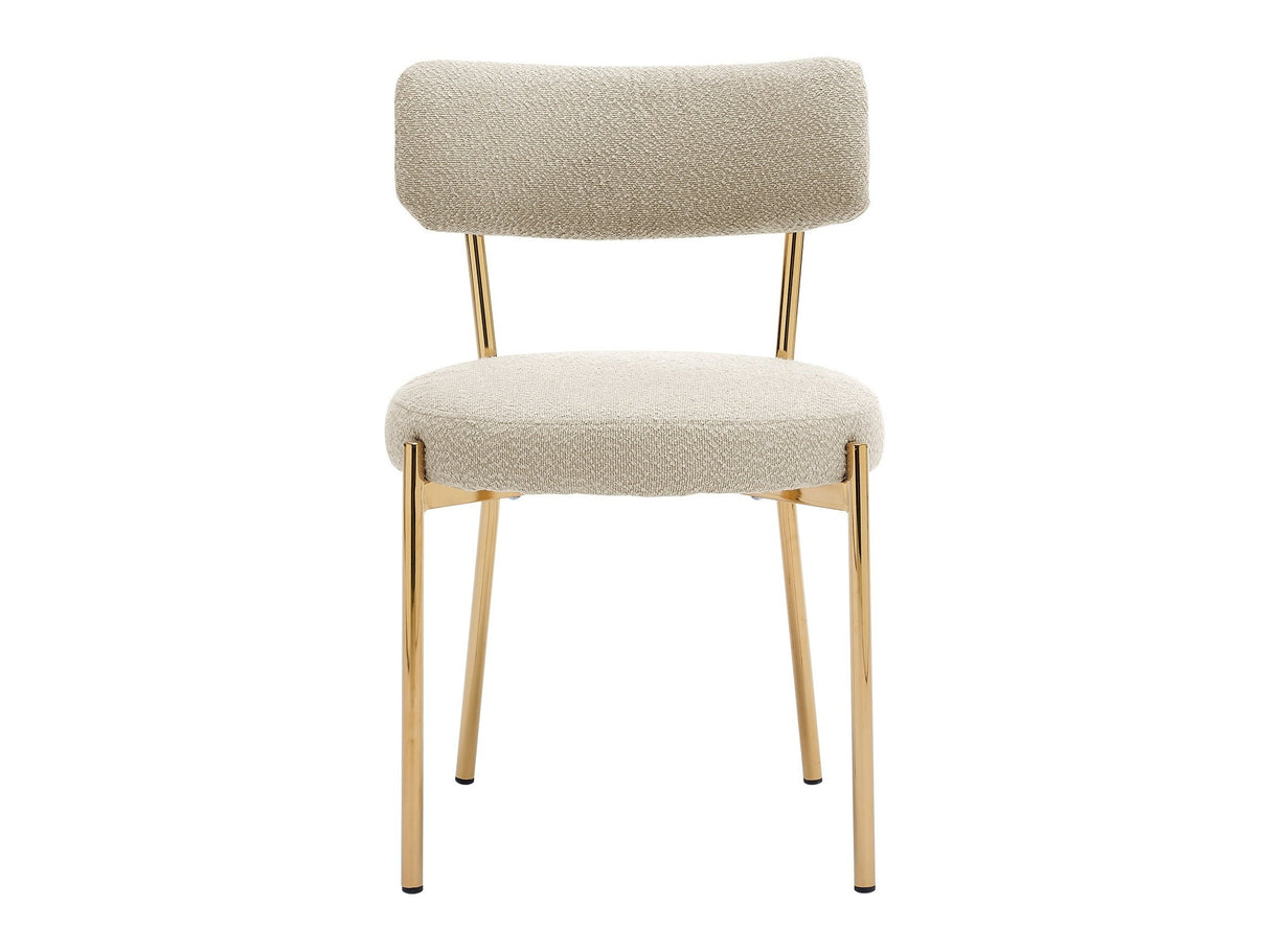 Szék Krzesło MUZ/DC/1176/GL (2szt) Ciepły Beż-AT18 5903211416187 (Bézs)