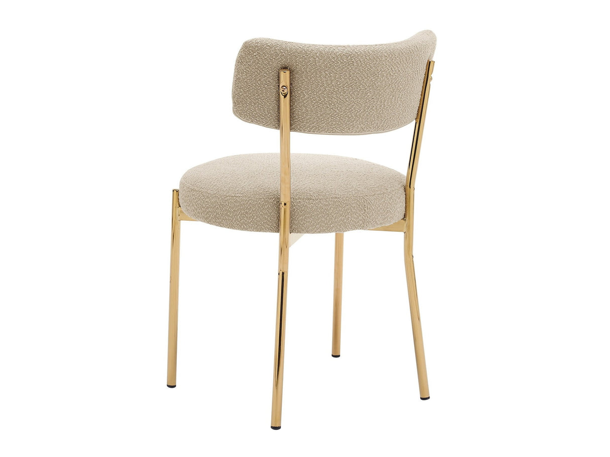 Szék Krzesło MUZ/DC/1176/GL (2szt) Ciepły Beż-AT18 5903211416187 (Bézs)