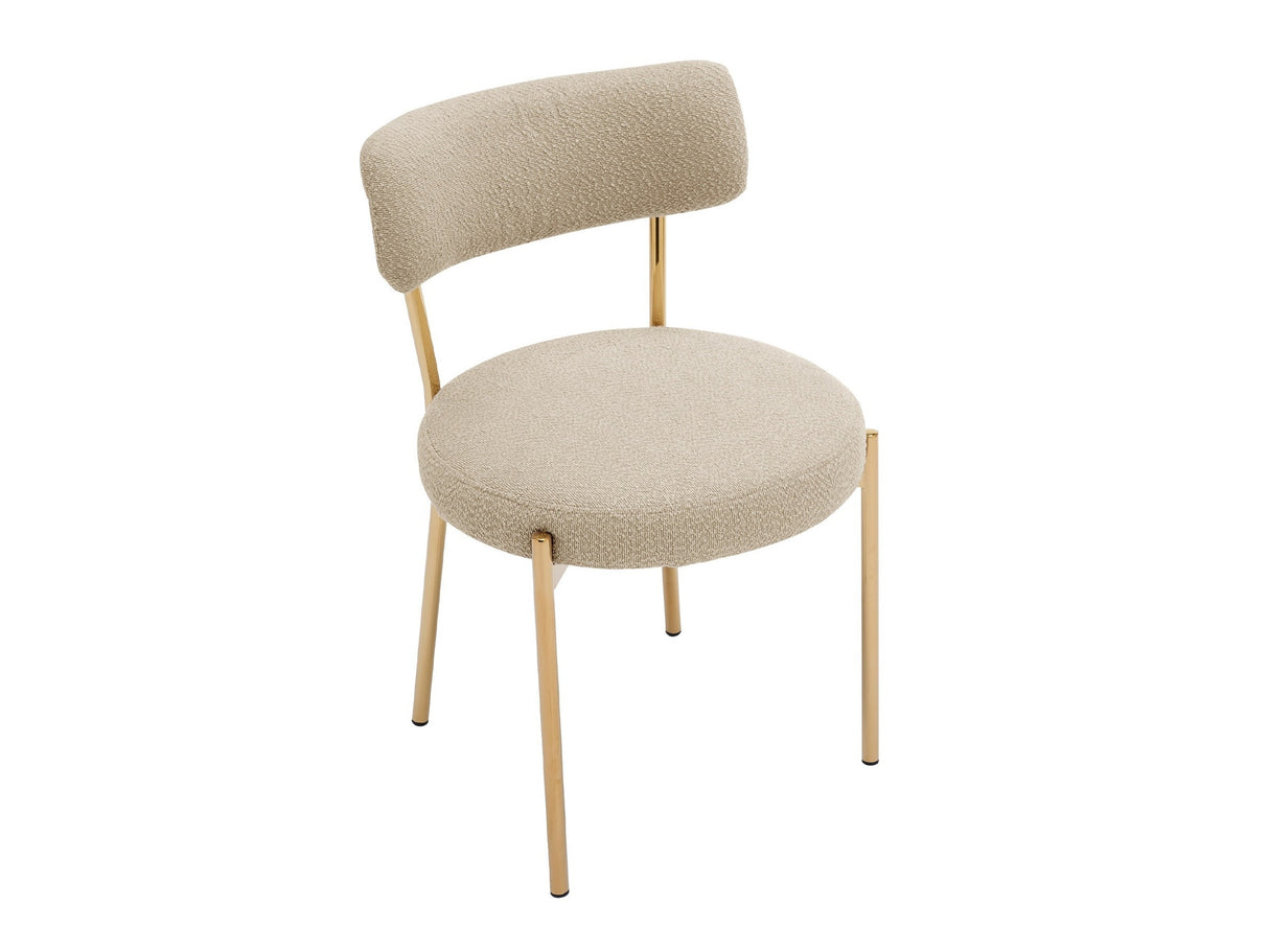 Szék Krzesło MUZ/DC/1176/GL (2szt) Ciepły Beż-AT18 5903211416187 (Bézs)