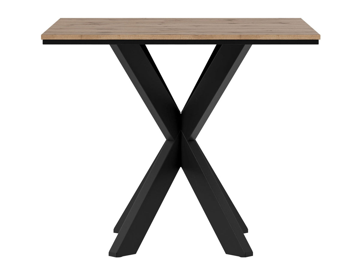 Asztal Stół PARO Wotan/Czarny + Czarny (Wotan tölgy)