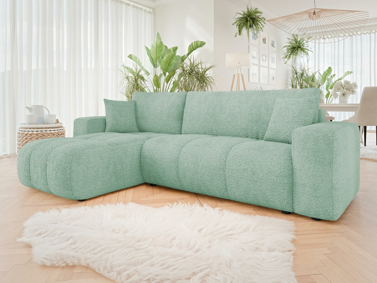 Sarokkanapé Narożnik FURYN, Szín: Coral 55