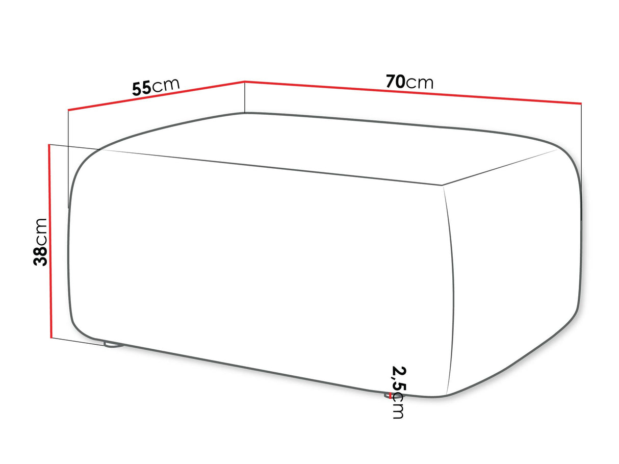 Puff Pufa PIANO, Szín: Poso 14