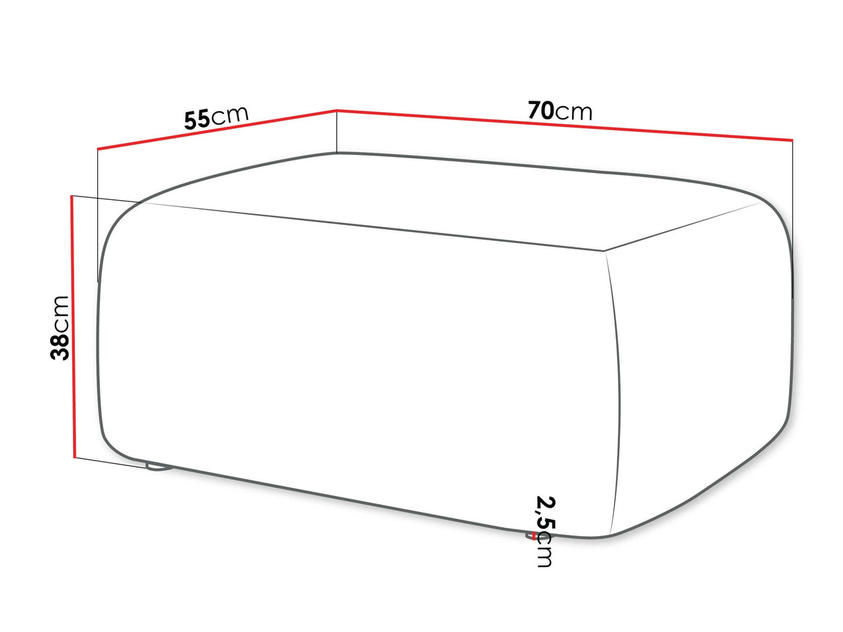 Puff Pufa PIANO, Szín: Lima 80