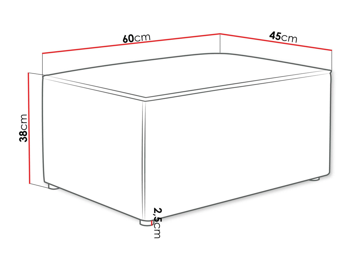 Puff Pufa KARL, Szín: Poso 100