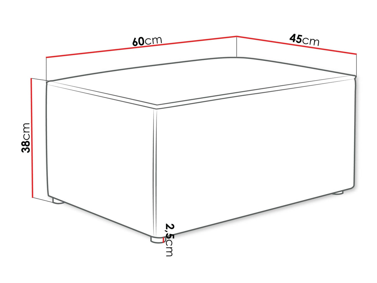 Puff Pufa KARL, Szín: Poso 02
