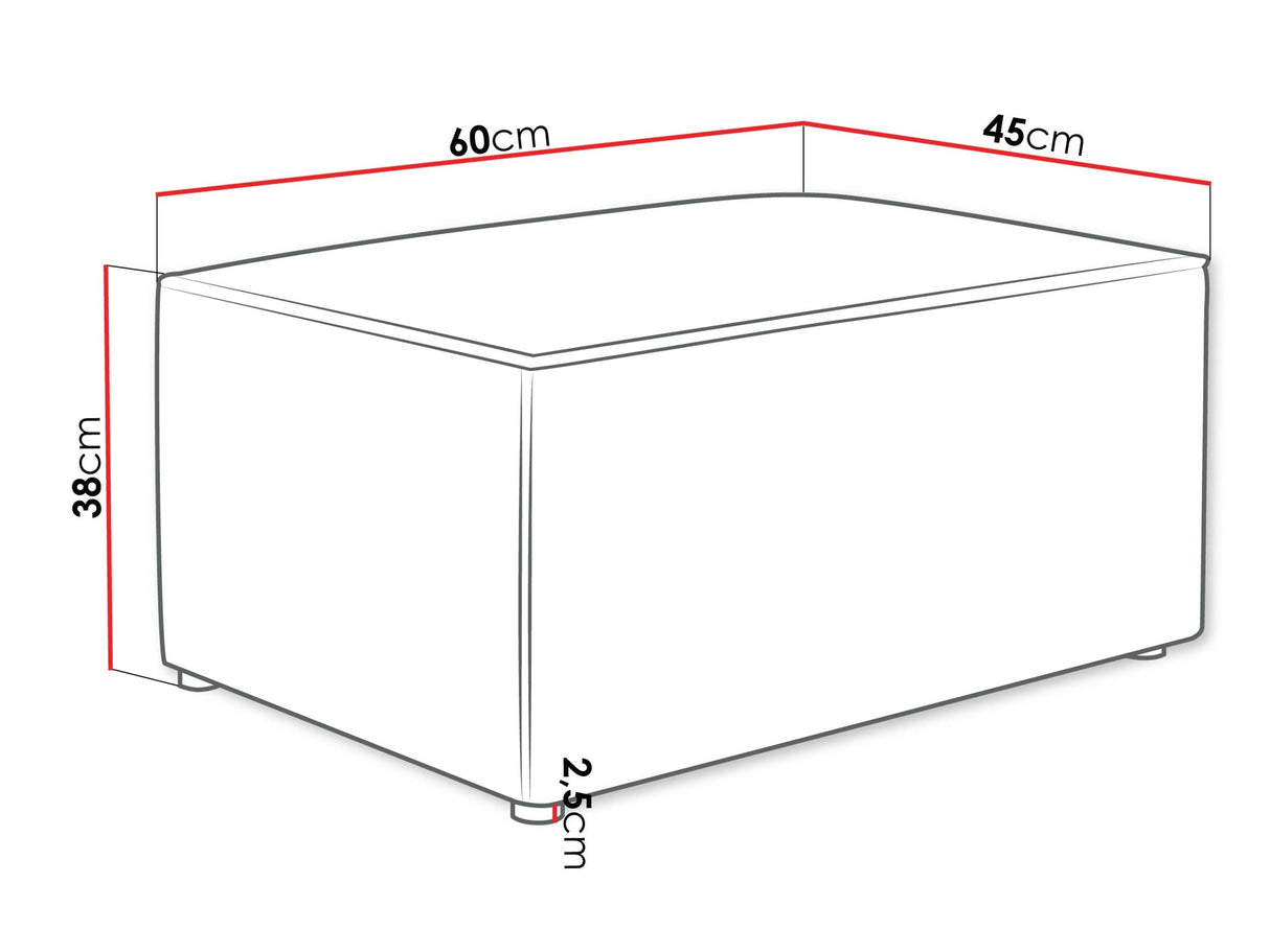 Puff Pufa KARL, Szín: Lima 80