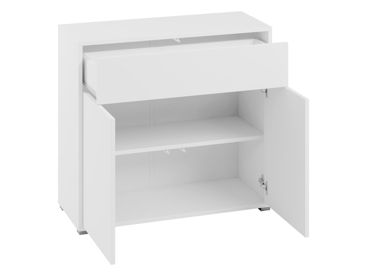 Előszoba garnitúra Zestaw GESITA V, Keret színe: Tölgy, Puha falpanel színe: Manila 16