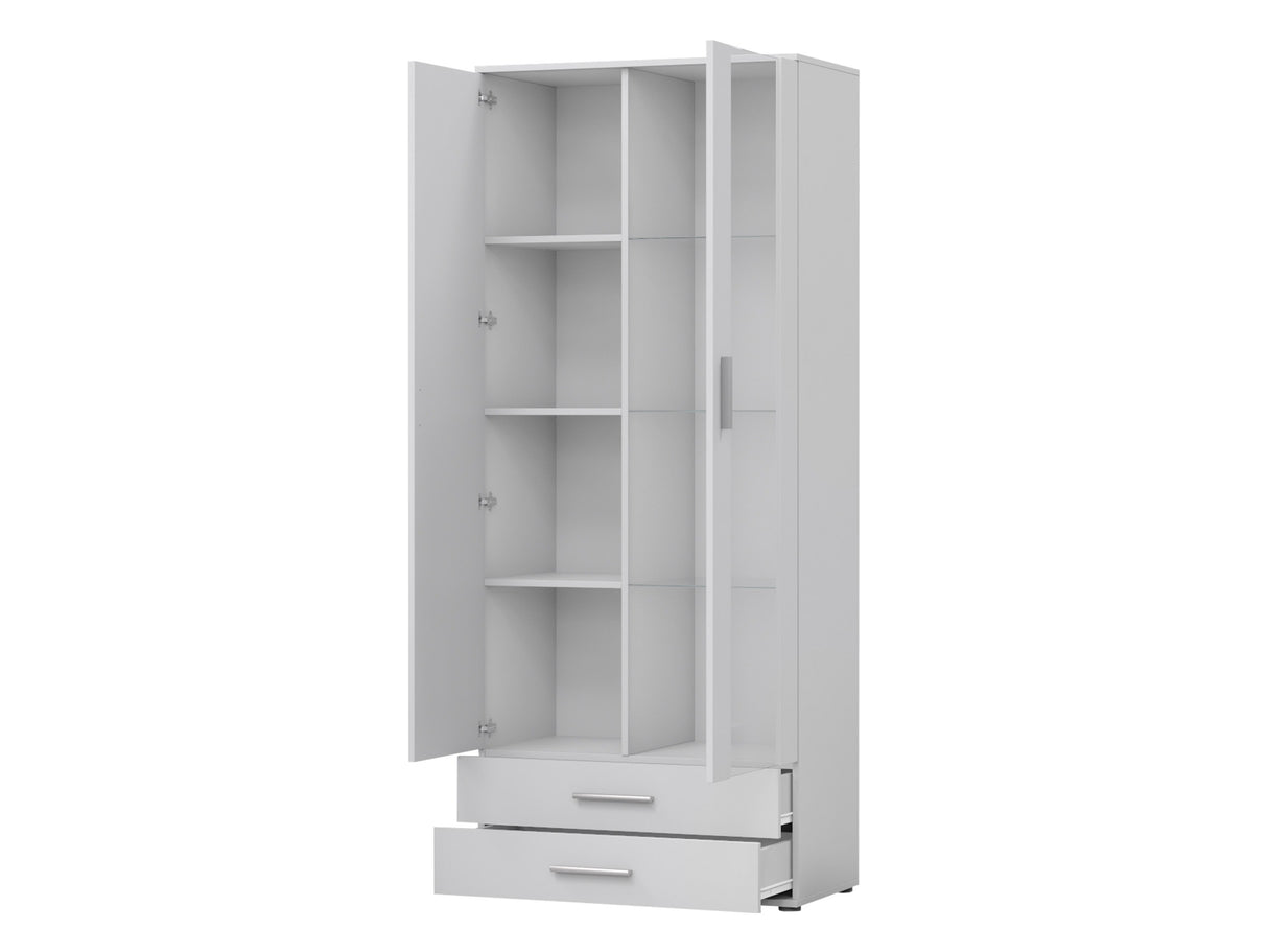 Könyvespolc Soho B6 (2D2S Boho B6), Szín: Kasmír + Fekete, Led világítás: RGB