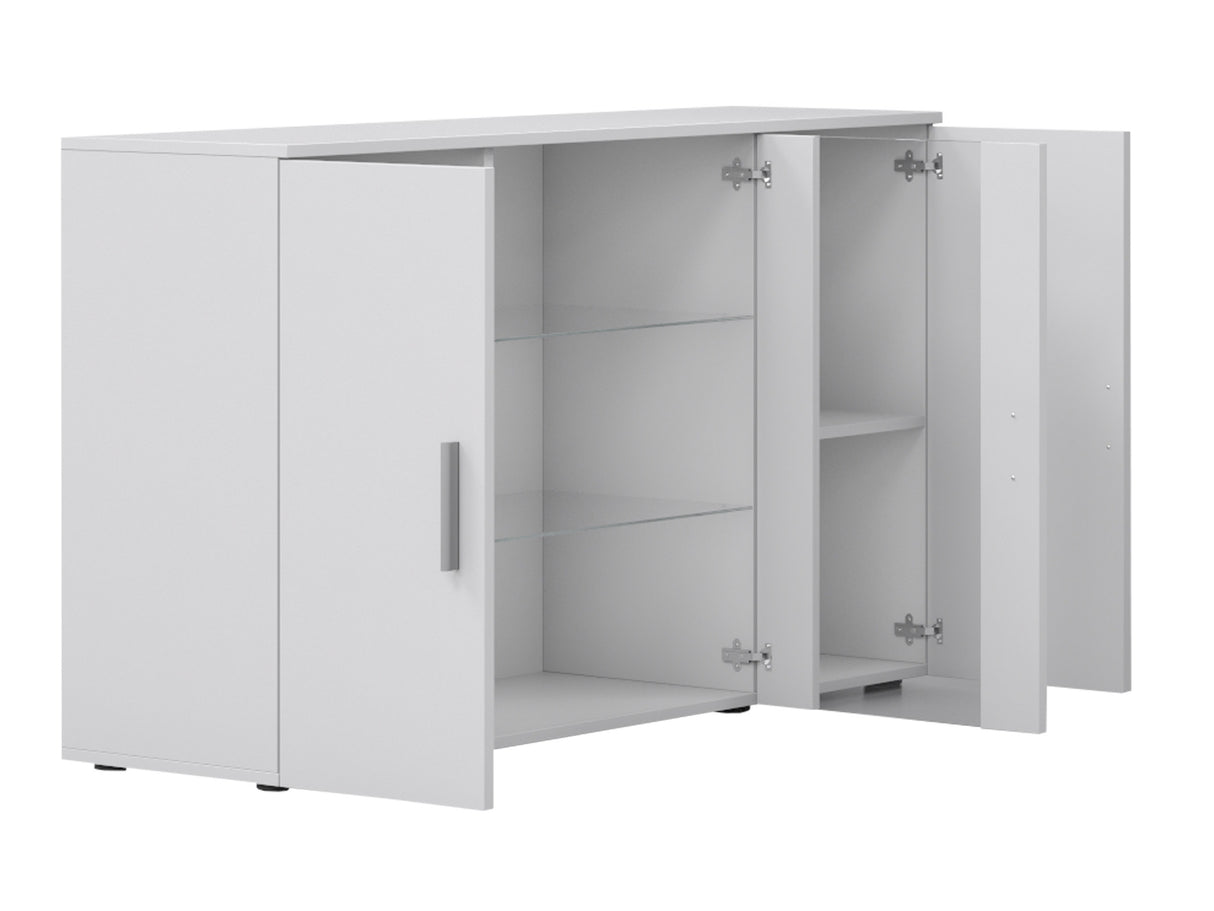 Szekrény Soho B7 (Boho B7), Szín: Kasmír + Fekete, Led világítás: RGB