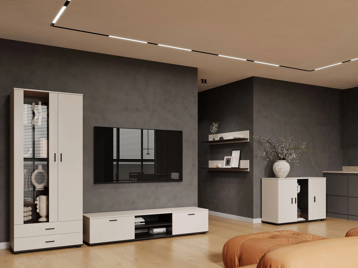 TV-állvány Soho RTv 180 (RTv 180 Boho B3), Szín: Kasmír + Fekete 4248570