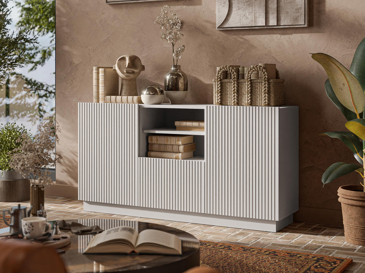 Komód Komoda LIVERTI 150 2D1SZ, Szín: Kasmír