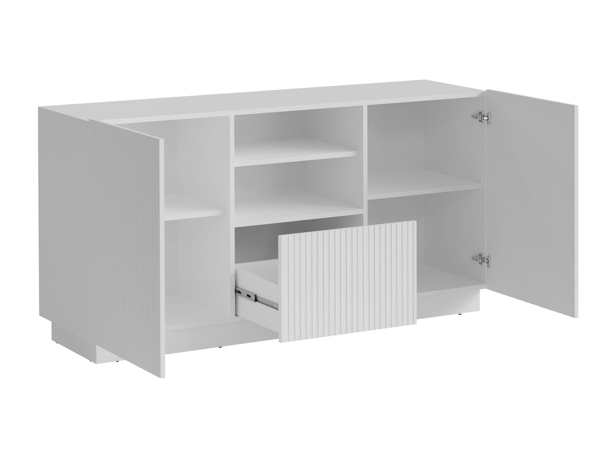 Komód Komoda LIVERTI 150 2D1SZ, Szín: Fekete