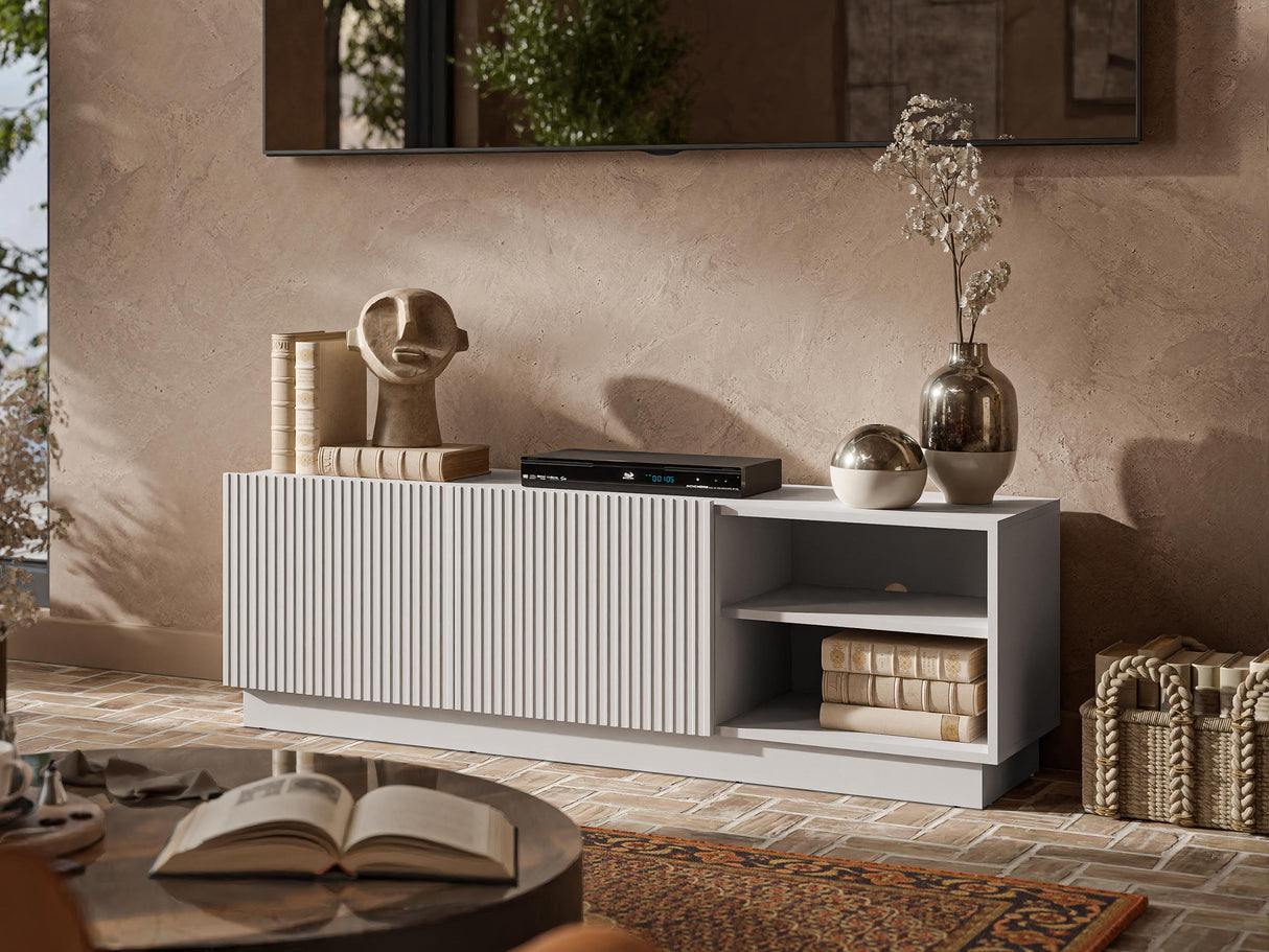 TV-állvány Szafka RTV LIVERTI 150 2D, Szín: Kasmír