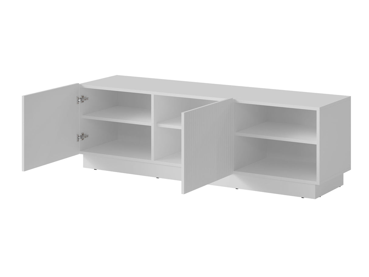 TV-állvány Szafka RTV LIVERTI 150 2D, Szín: Fekete