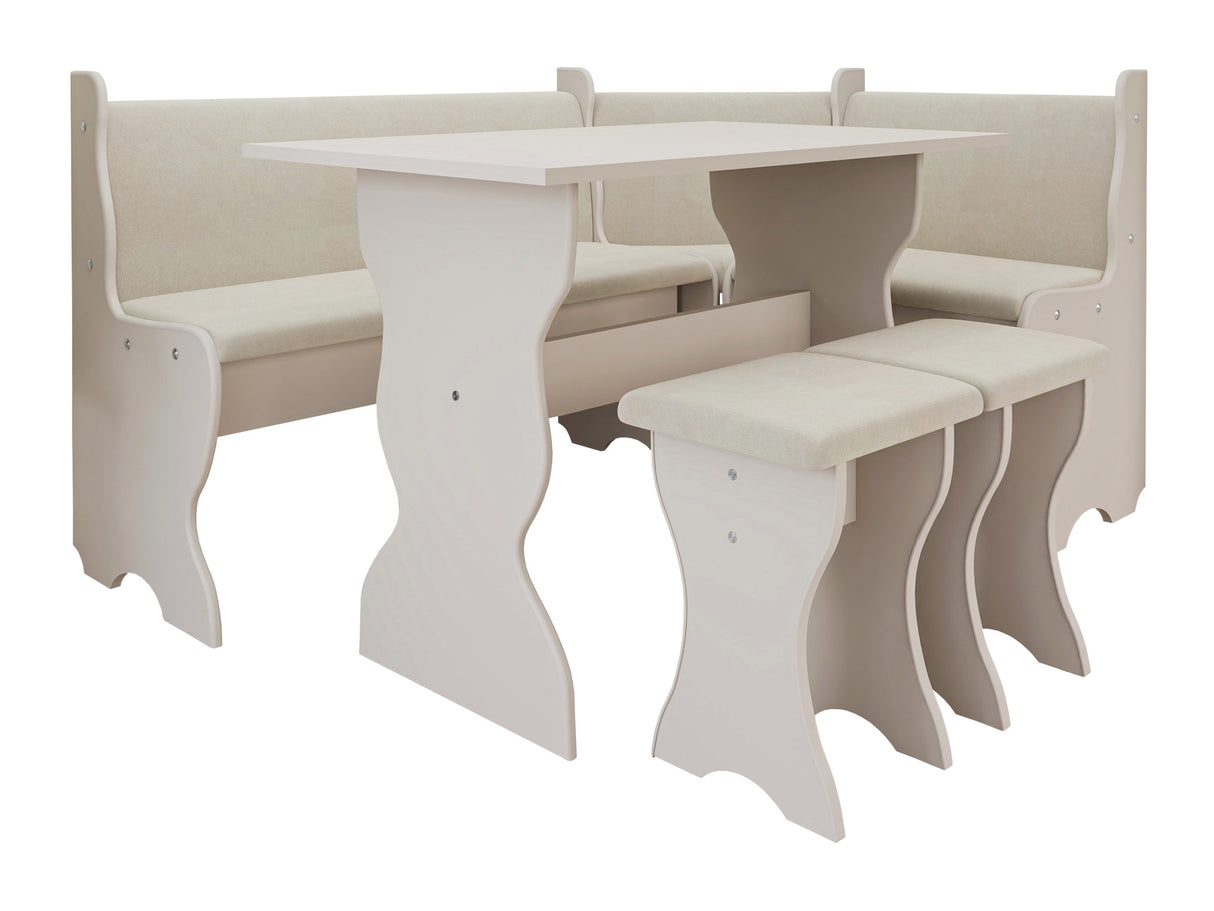 Sarok étkező garnitúra Thomas (Samot), Szín: Kasmír + Trinity 02