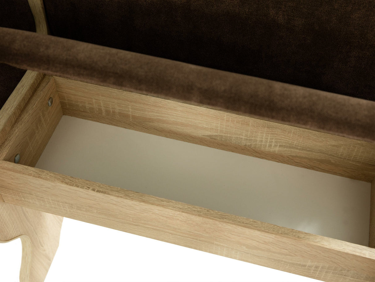 Sarok étkező garnitúra Thomas (Samot), Szín: Kasmír + Trinity 02