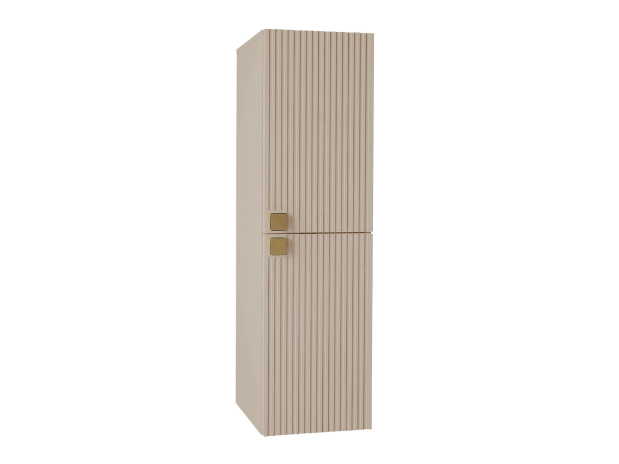 Fali fürdőszoba szekrény Słupek łazienkowy GARIANO 02 piasek pustyni (Világosbarna)