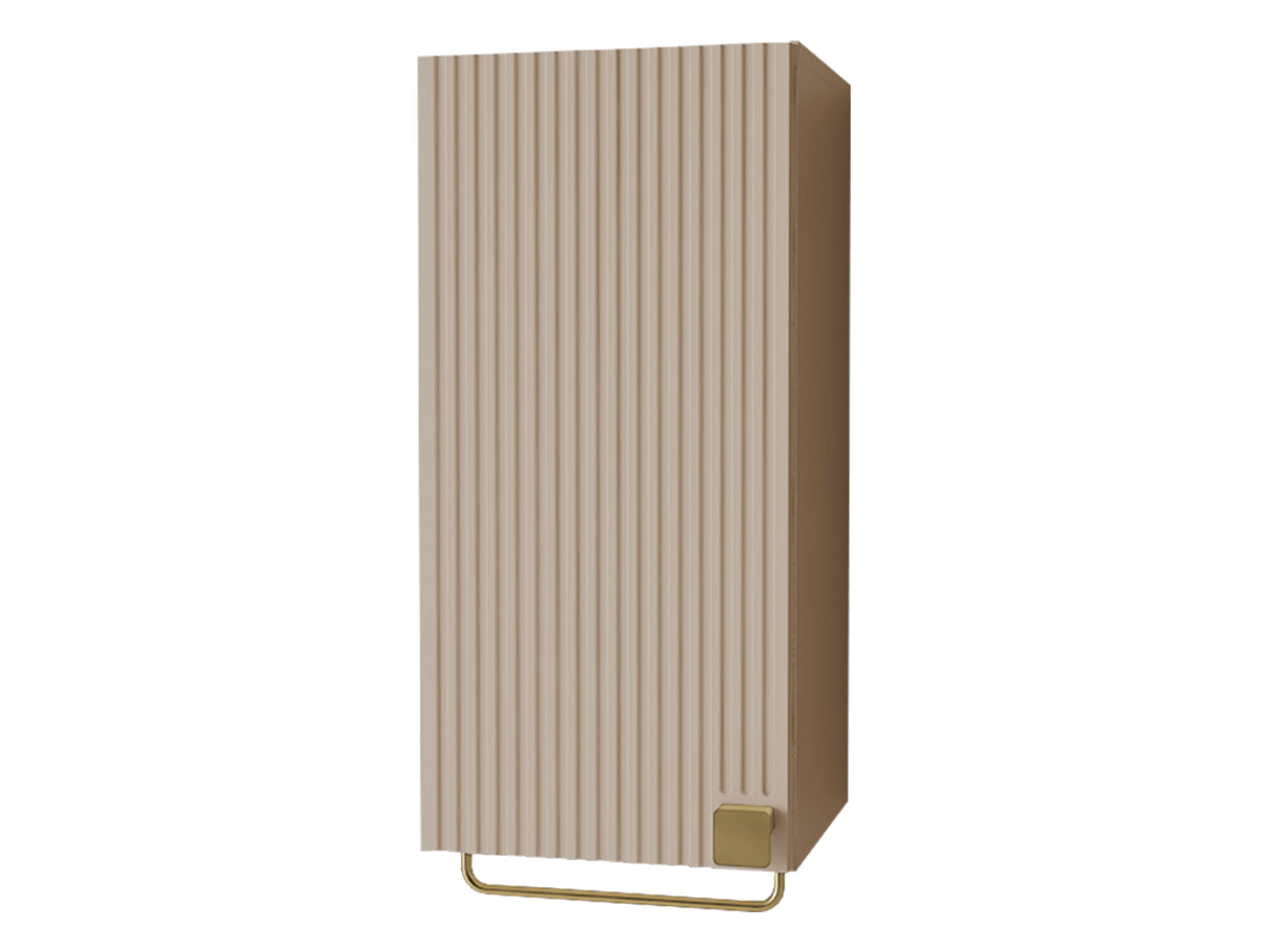 Fali fürdőszoba szekrény Słupek łazienkowy GARIANO 03 piasek pustyni (Világosbarna)