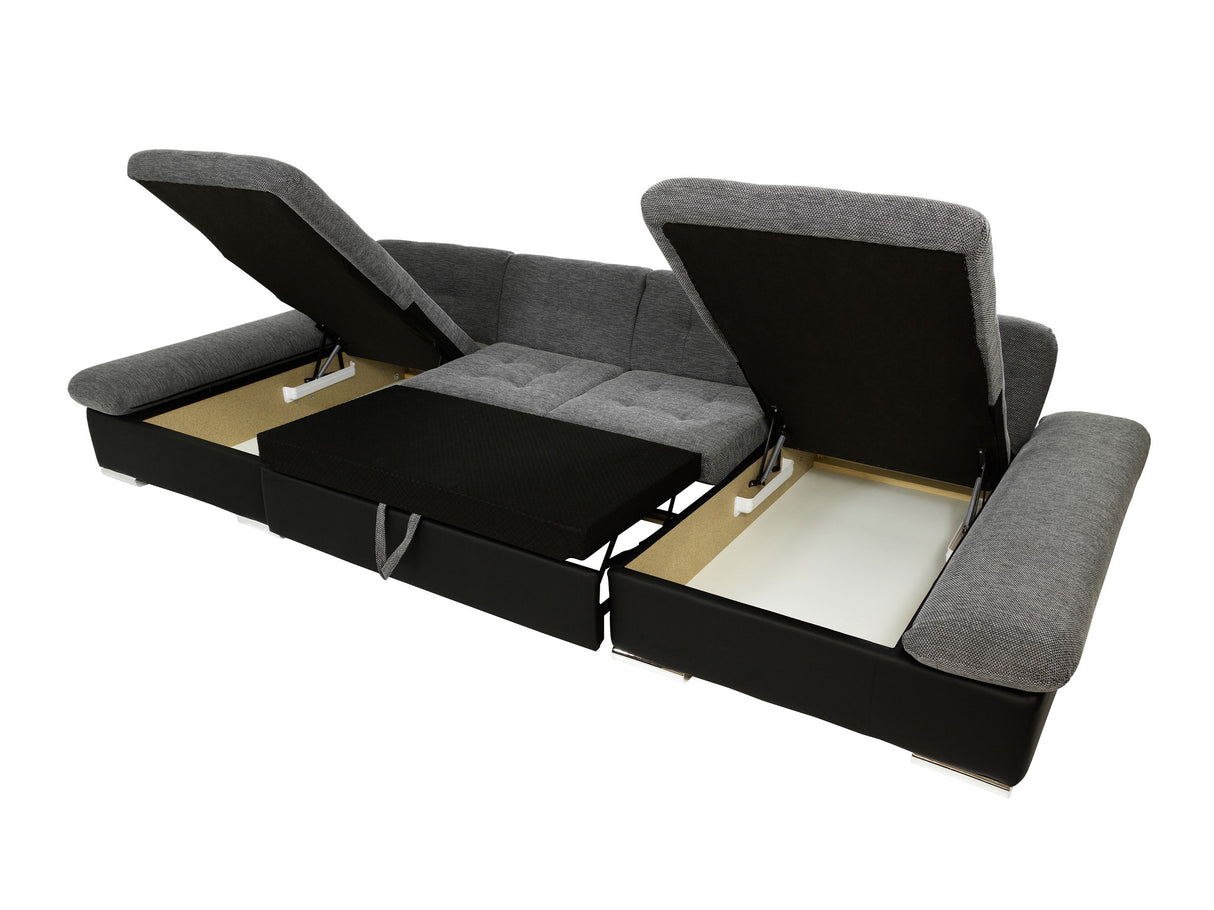 Sarokkanapé Alia (Agata) Toptextil, Szín: Maya 09 + Mokka 71