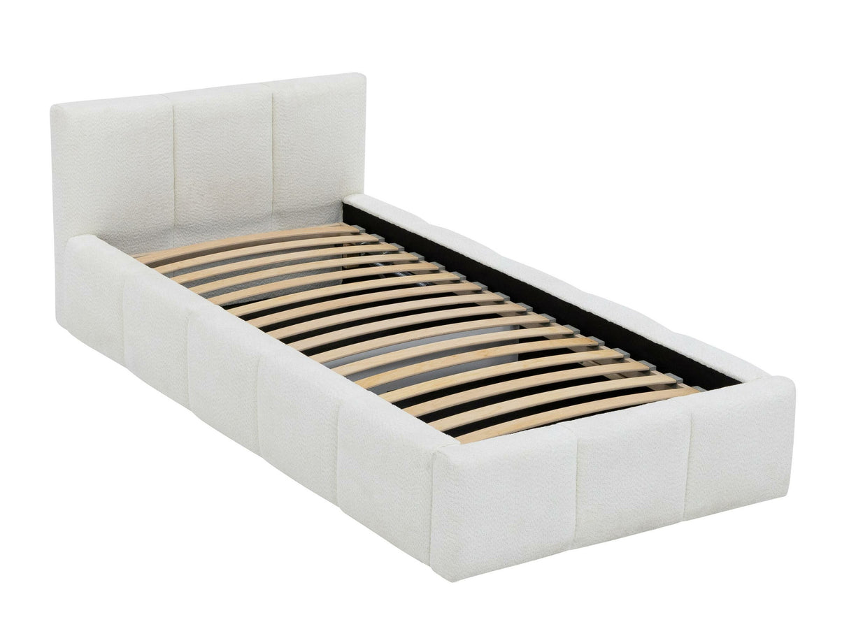 Ágy Łóżko tapicerowane KEVSON 90x200, Szín: Abriamo 07