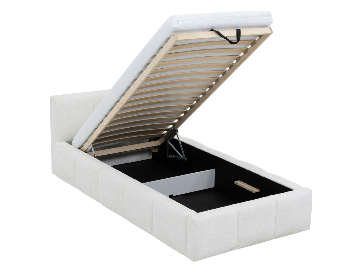 Ágy Łóżko tapicerowane KEVSON 90x200, Szín: Paros 02