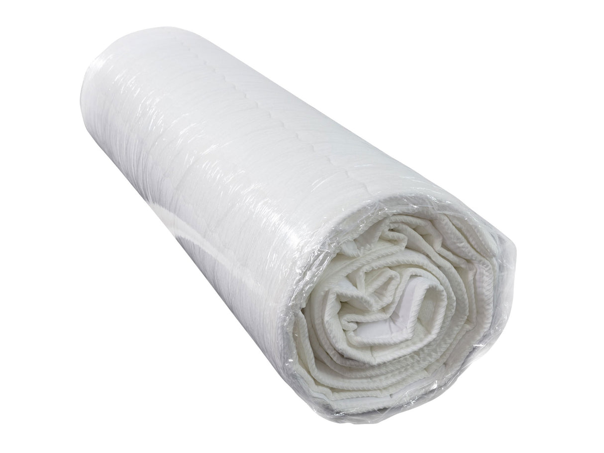 Kontinentális ágy Łóżko kontynentalne VIKI + topper M, Szín: Manila 02, Alvó felület mérete: 120 x 200 cm 4277195